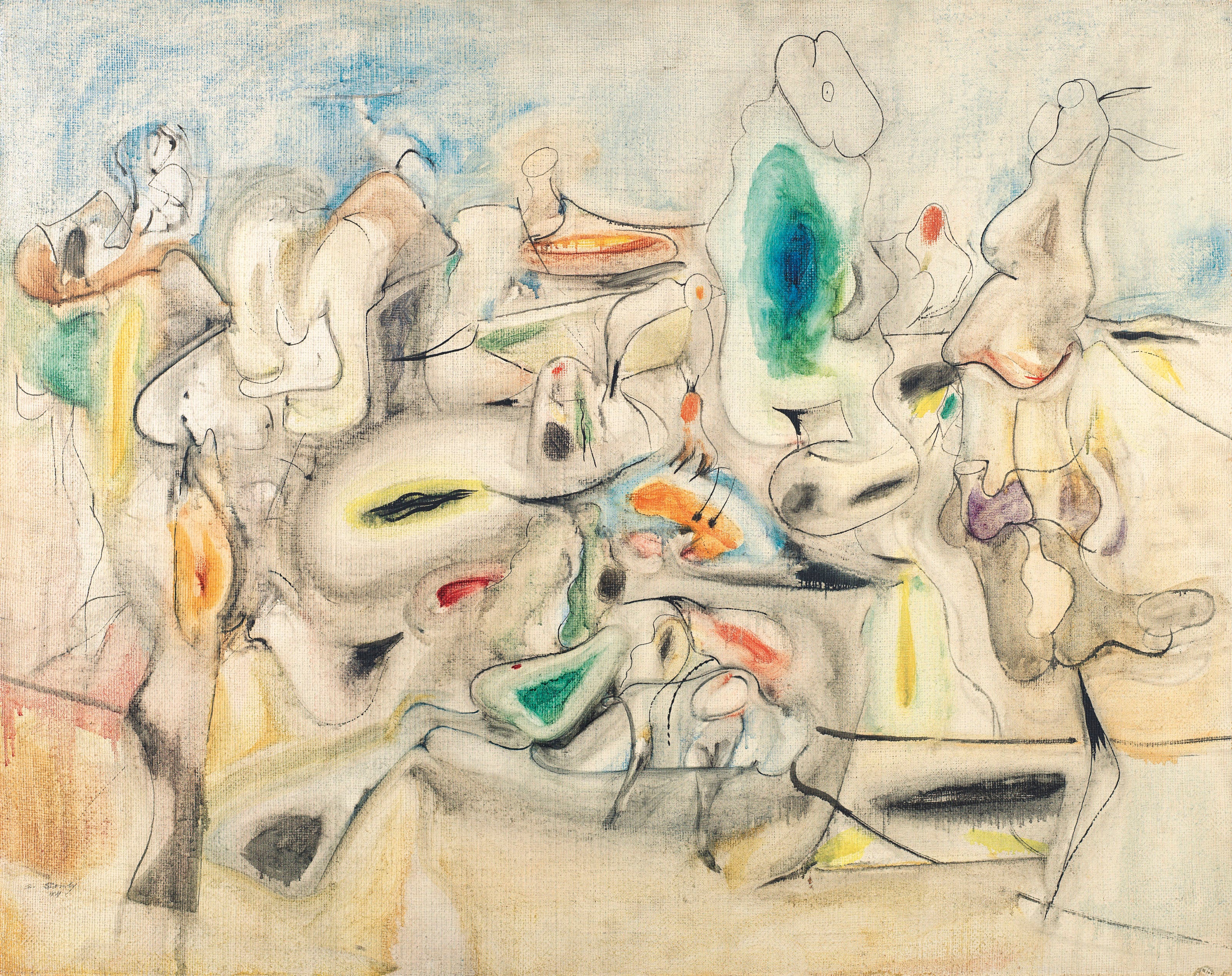 Bonjour, Mme Lincoln - Arshile Gorky