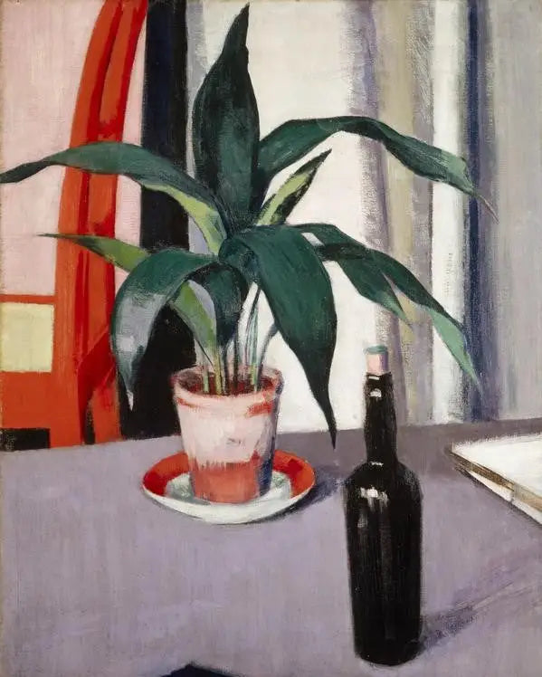 テーブルの上のアスピディストラとボトル - フランシス・カデール

Source:
Aspidistra et bouteille sur la table - Francis Cadell