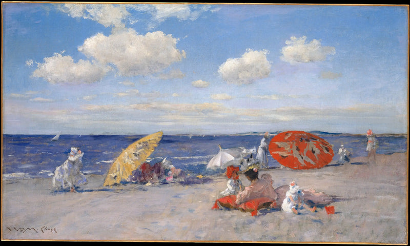 海辺 - ウィリアム・メリット・チェイス

Source:
Au bord de la mer - William Merritt Chase