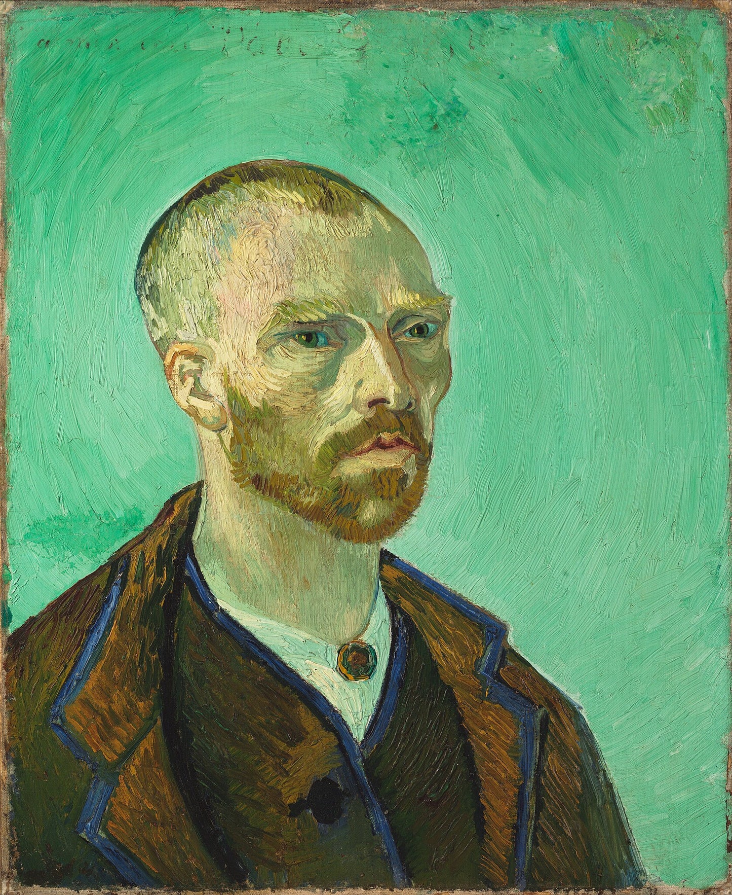 🎨 ポール・ゴーギャンに捧げる自画像 – ヴィンセント・ヴァン・ゴッホ