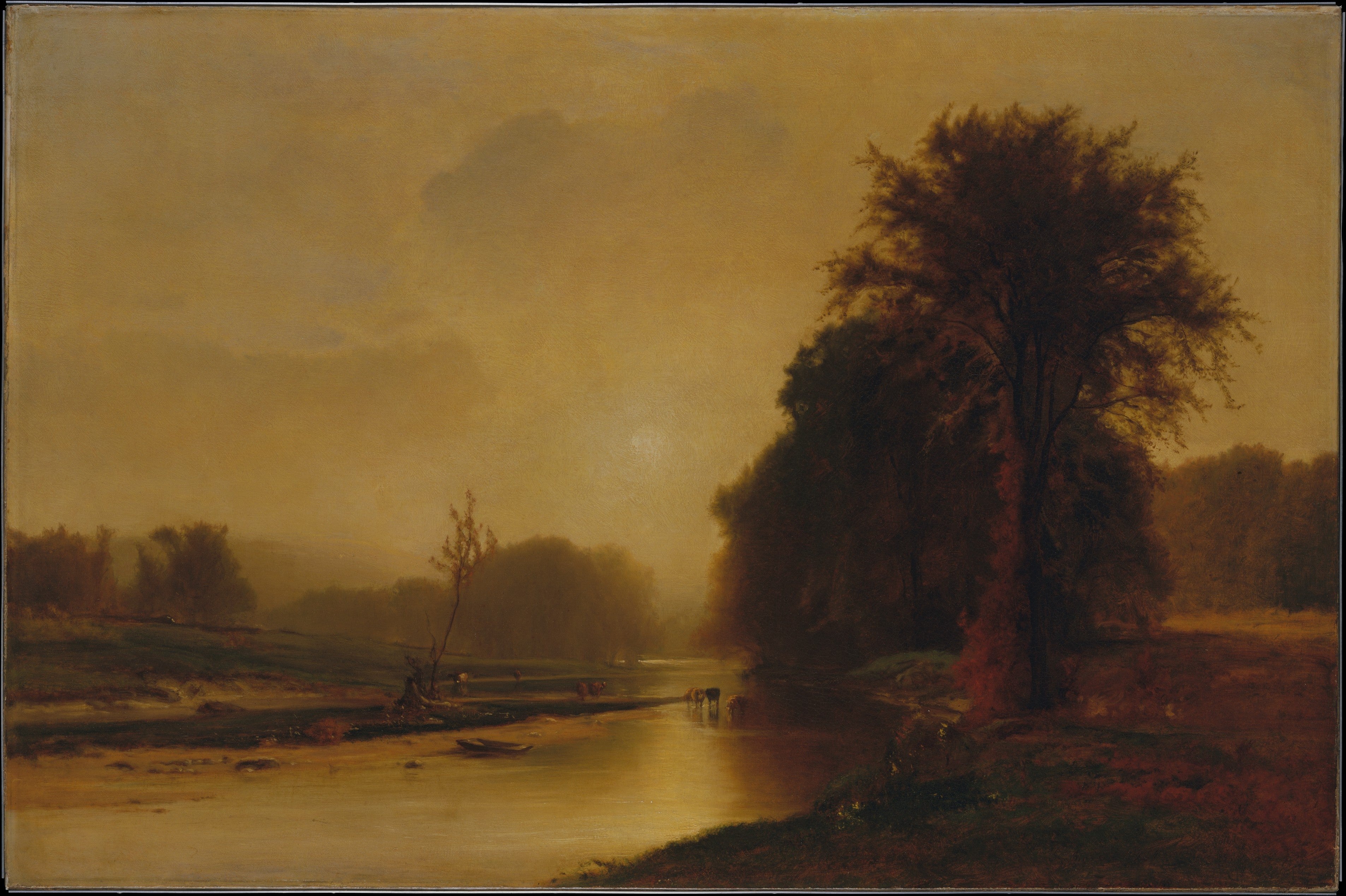 Prairies d'automne - George Inness