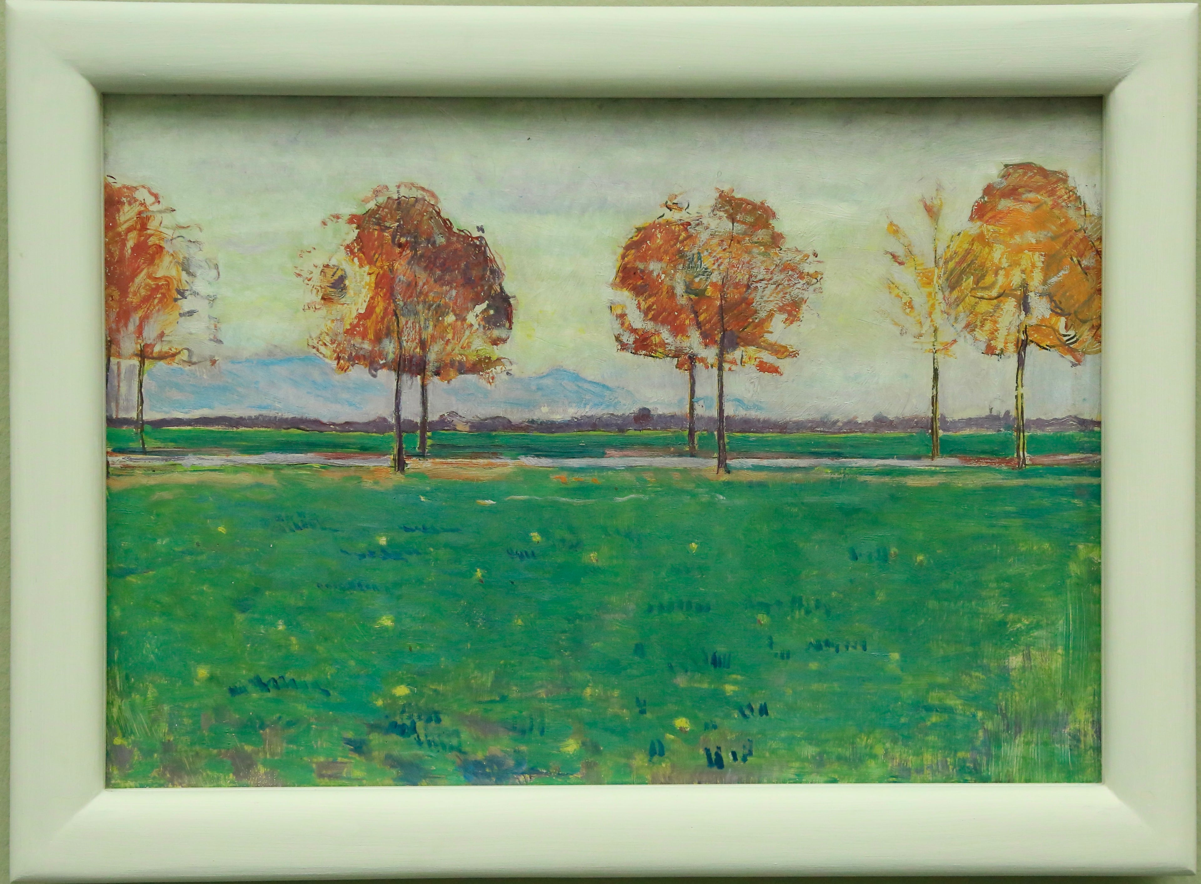 Paysage d’automne près de Soleure - Ferdinand Hodler - Alpha Reproduction