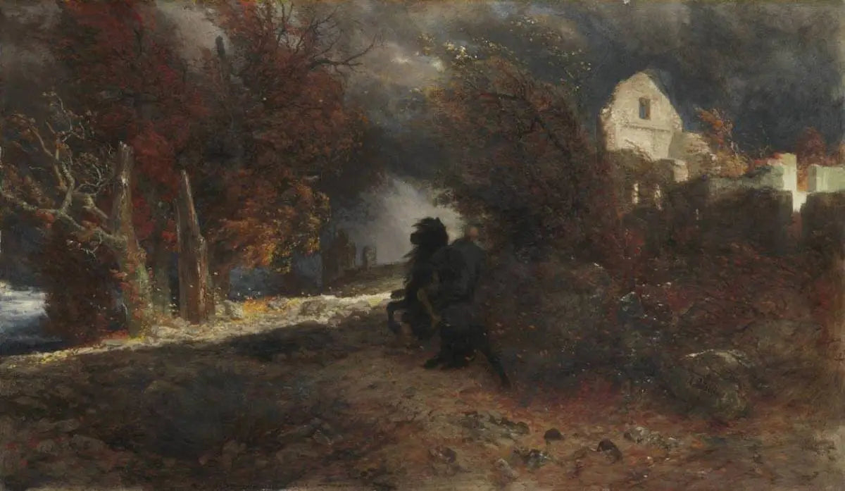 La chevauchée de la mort - Arnold Böcklin - Alpha Reproduction