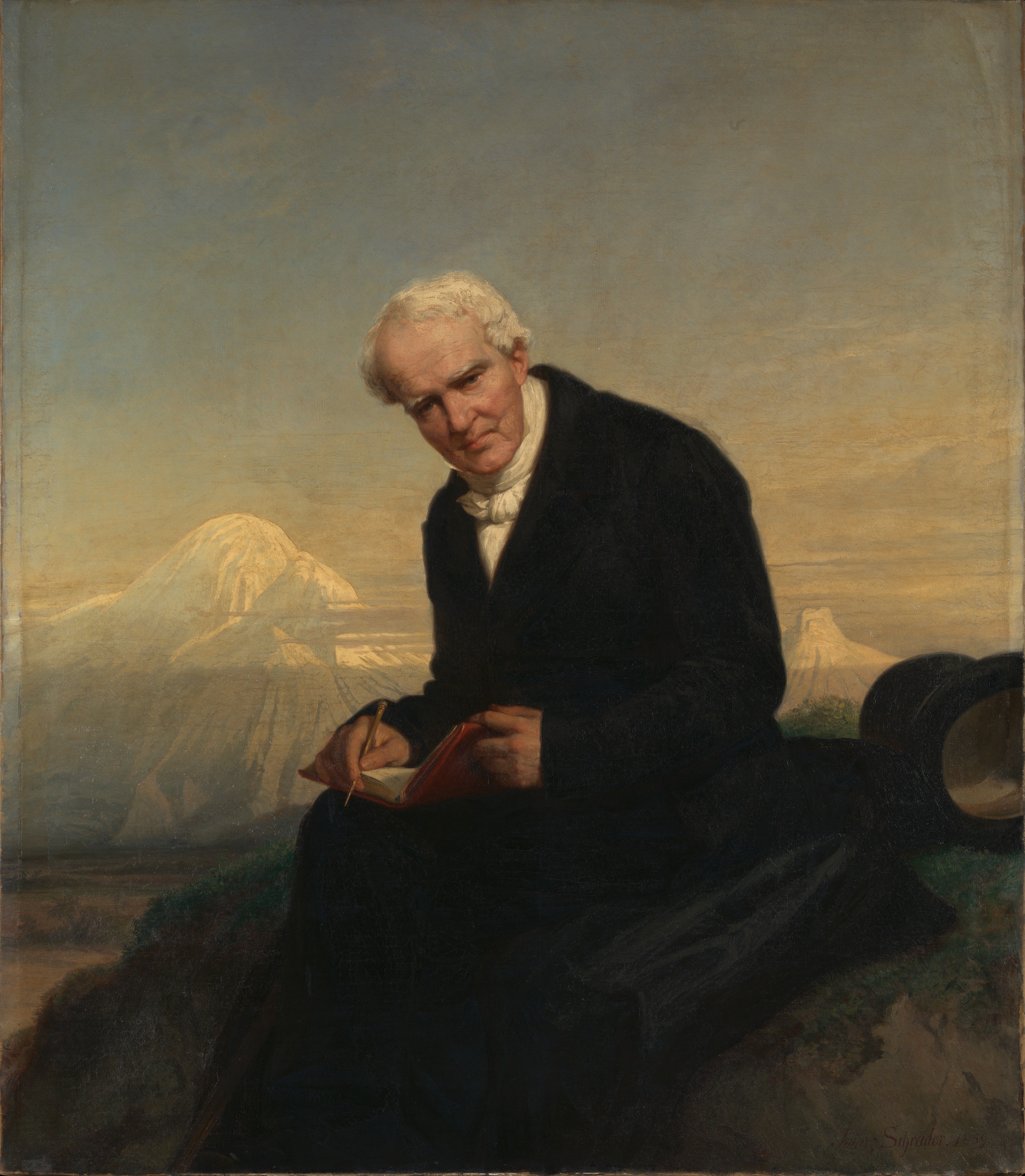Le baron Alexander von Humboldt - Julius Schrader