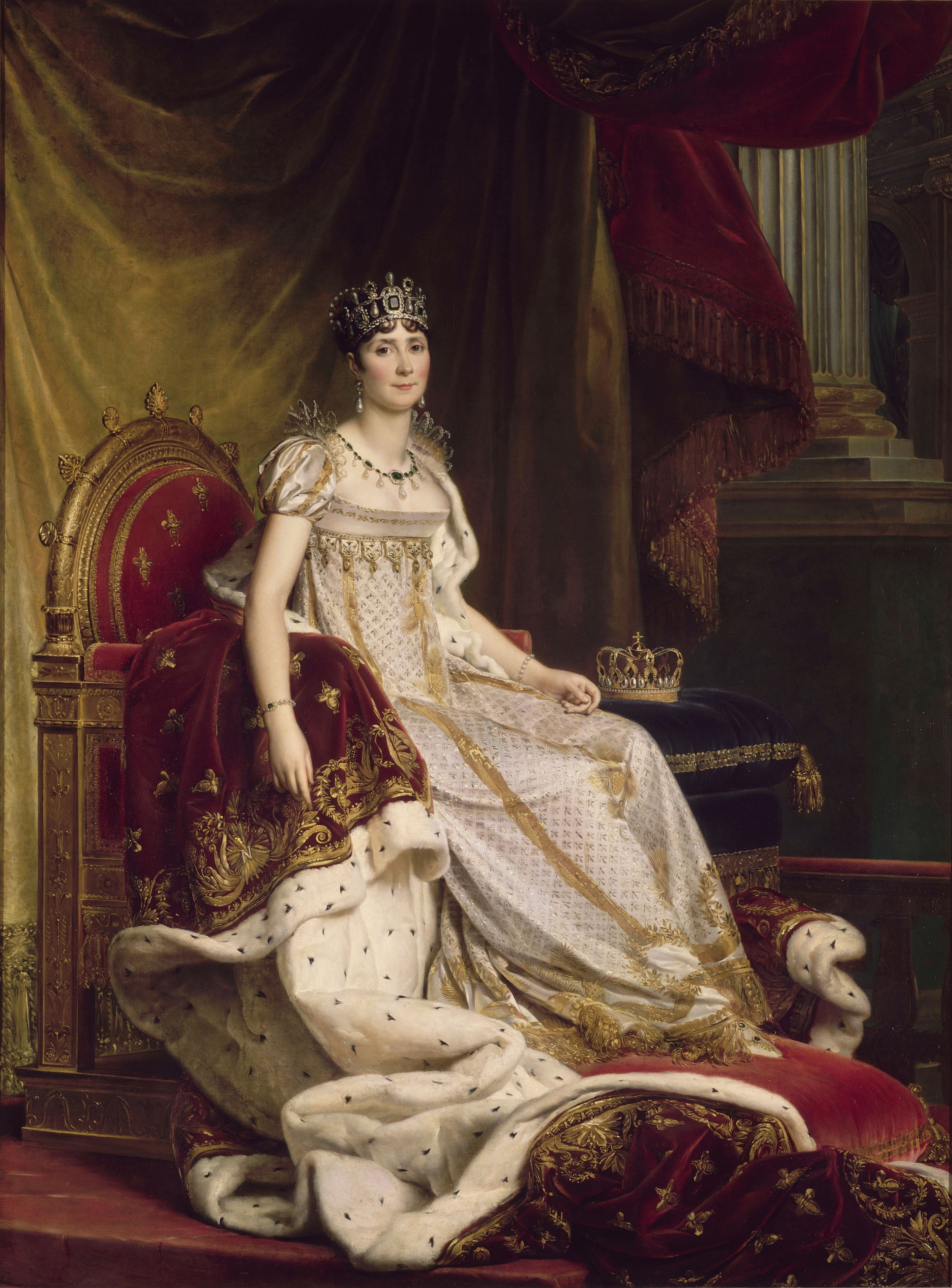 Joséphine en costume de sacré - François Gérard