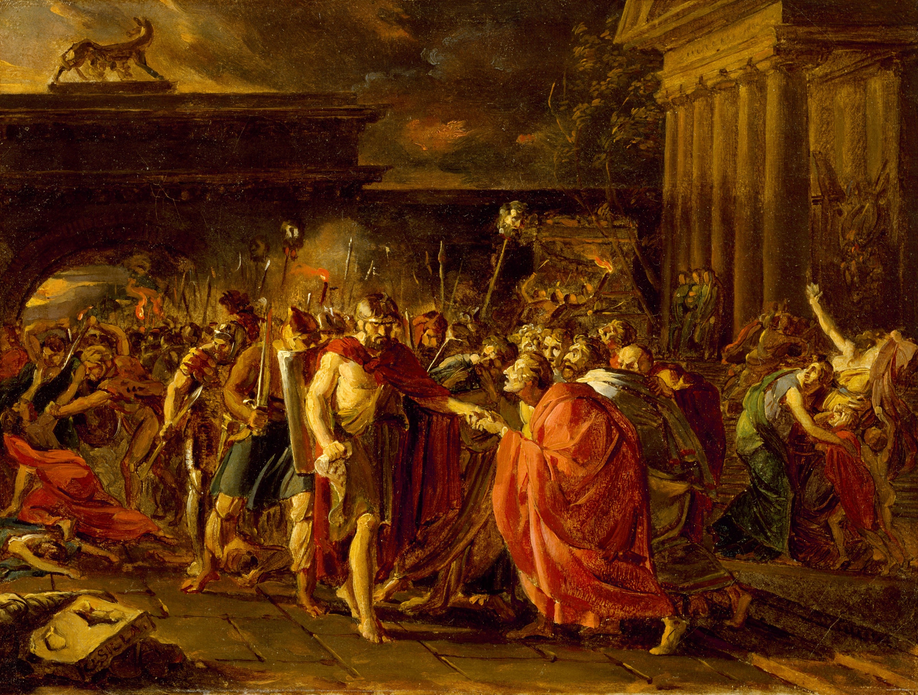 Marius de retour à Rome - François Gérard