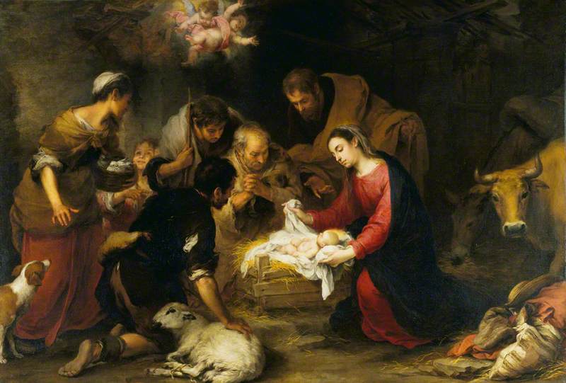 L'Adoration des bergers - Bartolomé Esteban Murillo