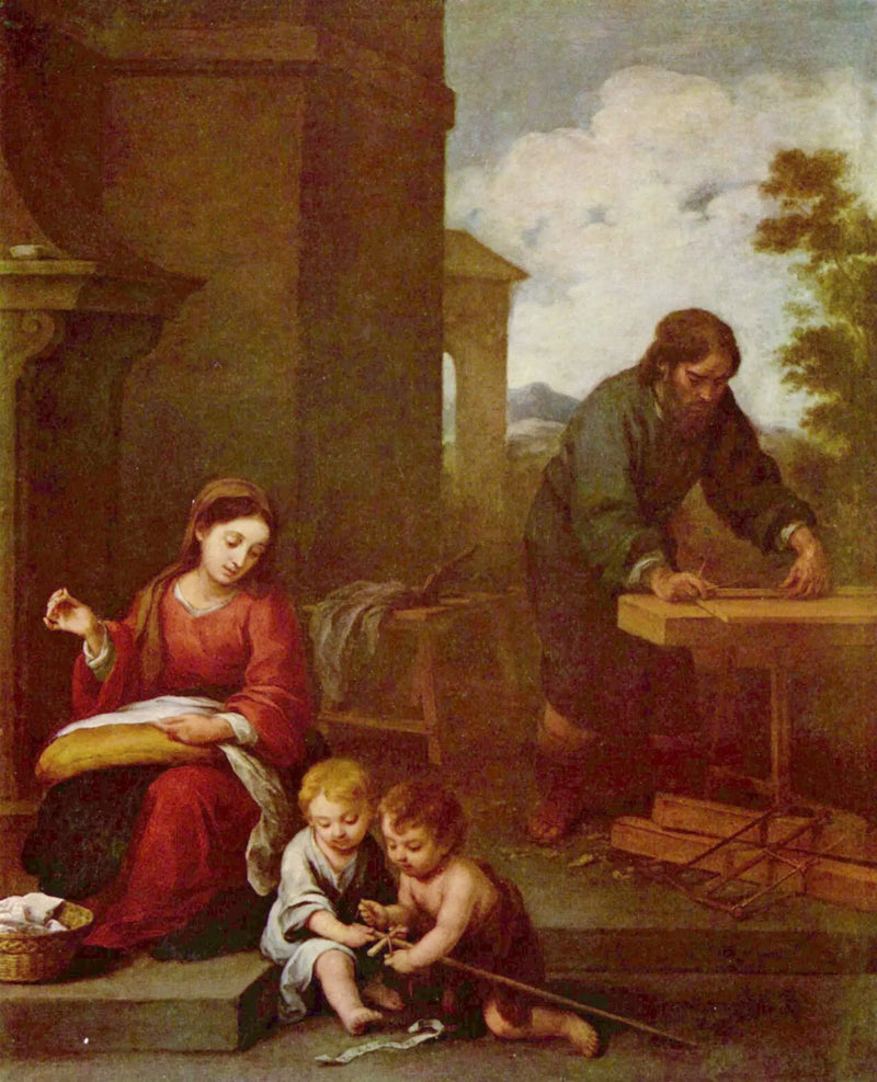 サン・ファミーユと洗礼者ヨハネ - バルトロメ・エステバン・ムリリョ

Source:
Sainte Famille avec saint Jean-Baptiste - Bartolomé Esteban Murillo