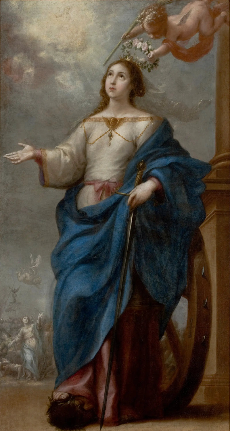アレクサンドリアの聖カタリナ - バルトロメ・エステバン・ムリリョ

Source:
Heilige Katharina von Alexandrien - Bartolomé Esteban Murillo