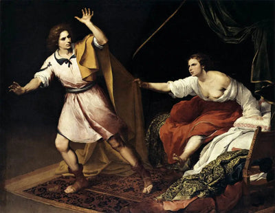 Joseph et la femme de Potiphar - Bartolomé Esteban Murillo - Alpha Reproduction
