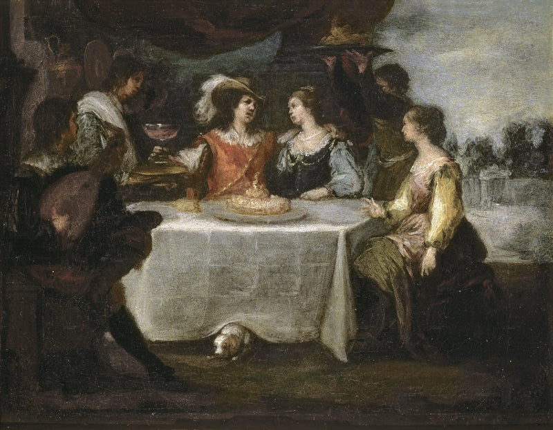 放蕩息子が遺産を浪費する - バルトロメ・エステバン・ムリーリョ

Source:
Le fils prodigue gaspillant son héritage - Bartolomé Esteban Murillo