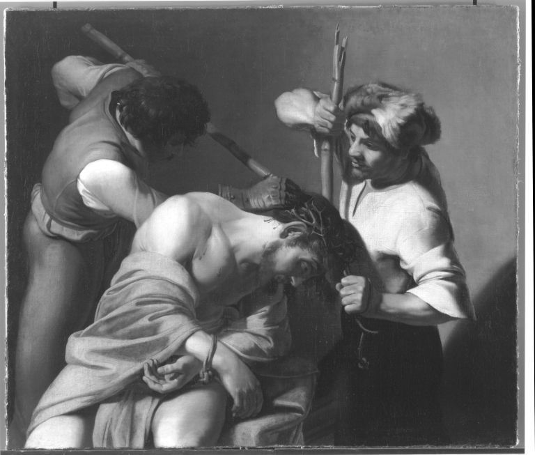 Dornenkrönung Christi - Bartolomeo Manfredi image 1 reproduction d’œuvre d’art à l’huile
