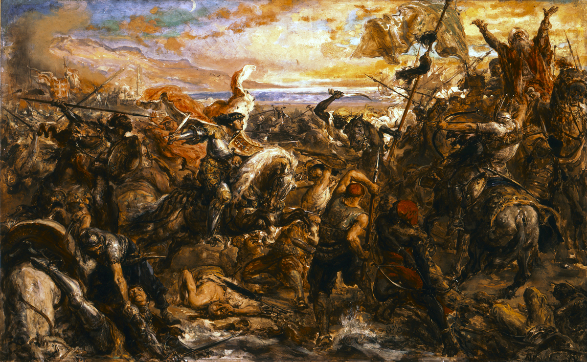 La bataille de Varna - Jan Matejko