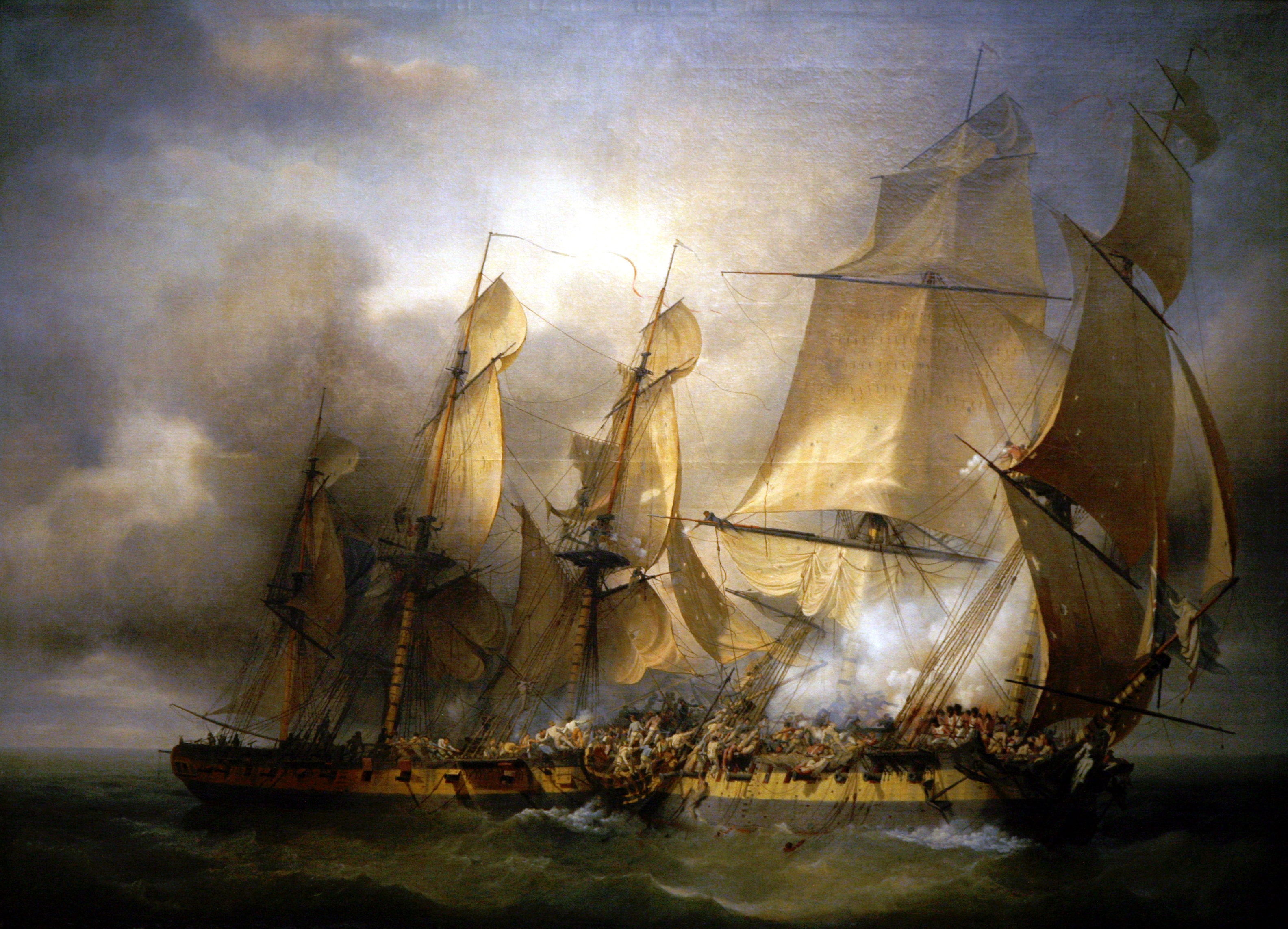 Combat de La Bayonnaise contre l'Embuscade - Louis-Philippe Crépin