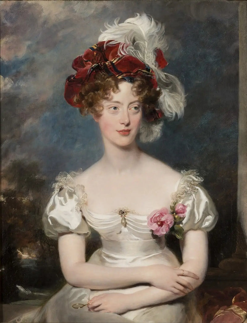 マリー・キャロライン・ド・ブルボン＝シシル（1798-1870）、ベリー公爵夫人 - トーマス・ローレンス