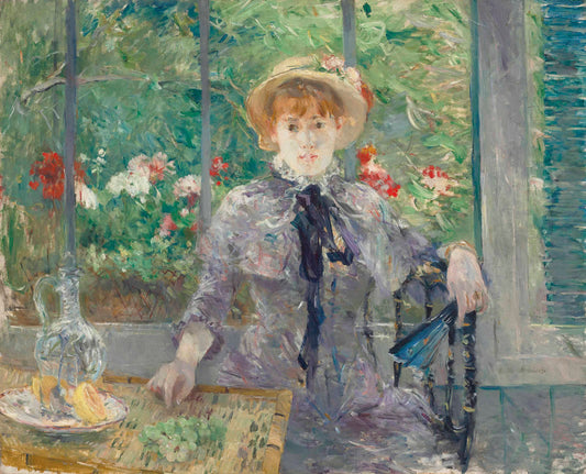 Reproduction du tableau « À la campagne - Berthe Morisot » par Alpha Reproduction en peinture à l’huile