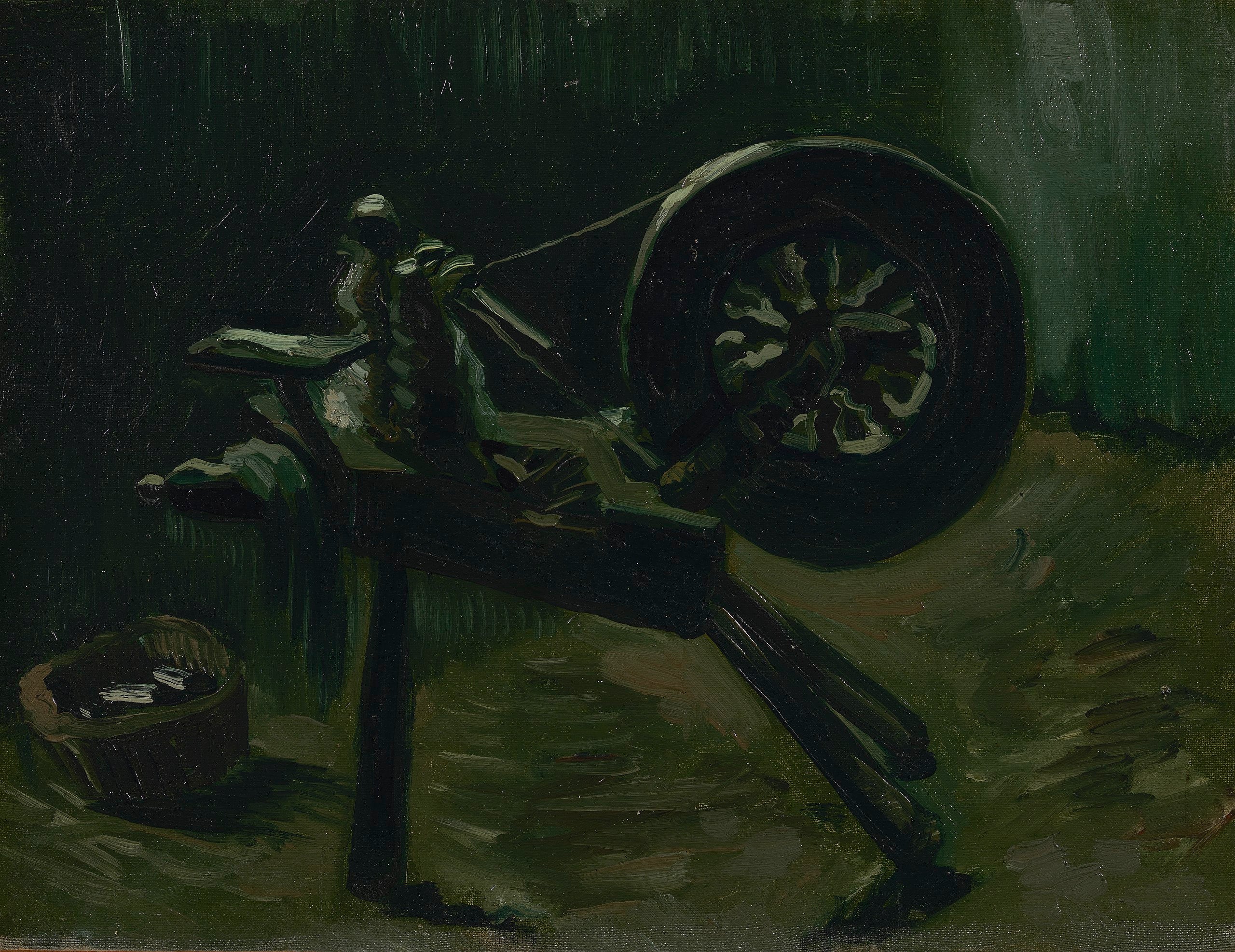 Reproduction du tableau « Bobinoir - Vincent van Gogh » par Alpha Reproduction en peinture à l’huile
