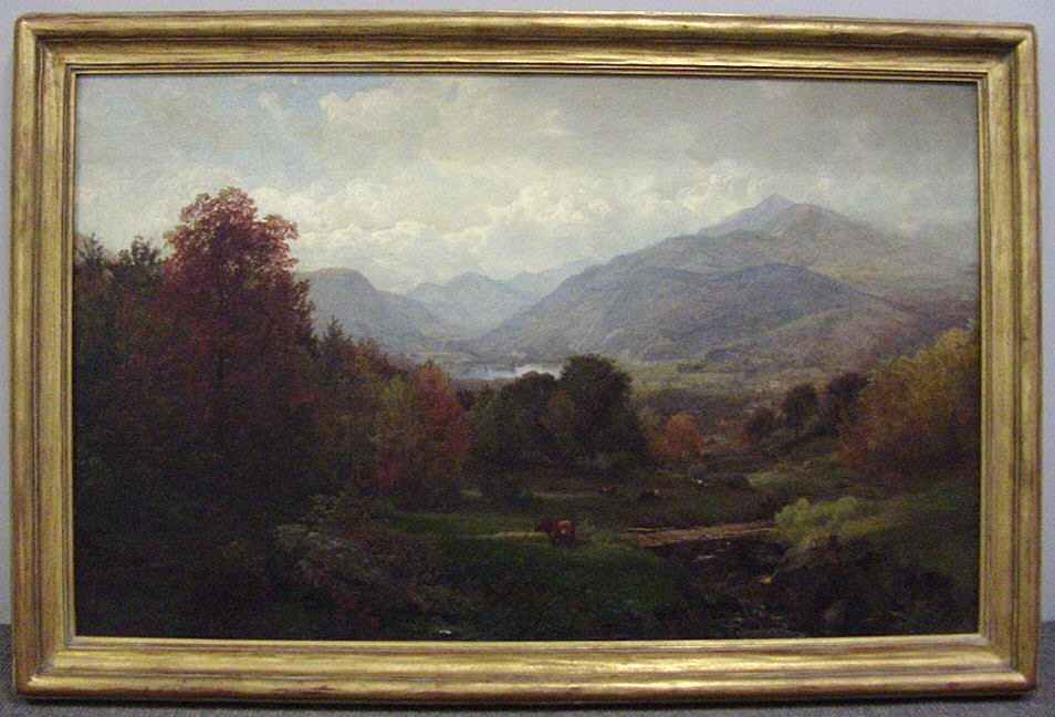 Vallée du Bouquet, montagnes Adirondack - William Trost Richards