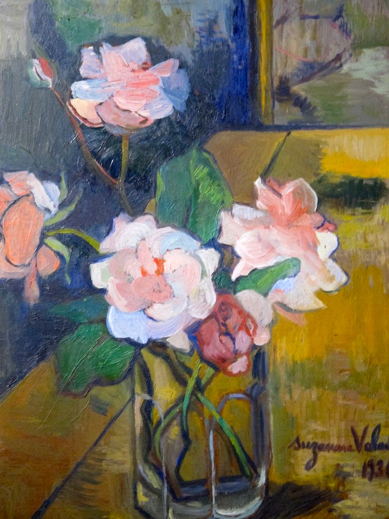 Bouquet de roses — Suzanne Valadon
