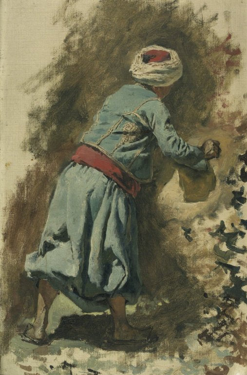 Étude d'un Maure en bleu - Edwin Lord Weeks