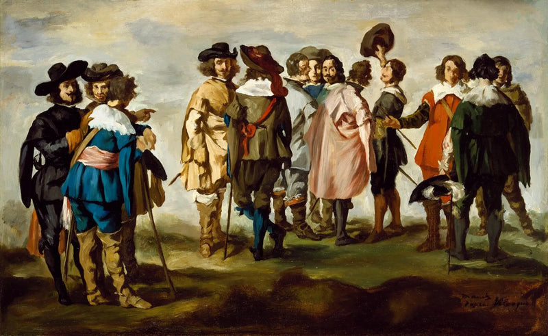 小さな騎士たち - エドゥアール・マネ