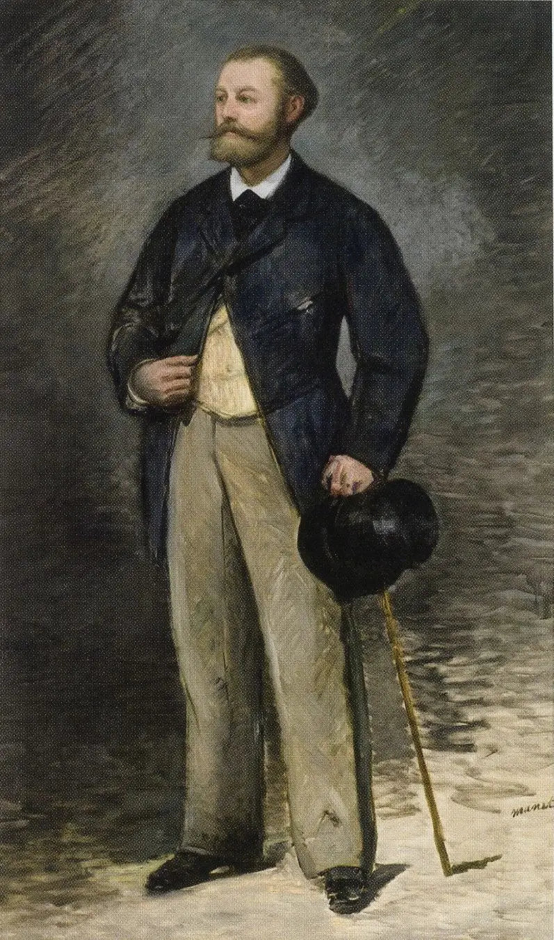Reproduction du tableau « Portrait d'Antonin Proust, Ministre des Beaux-Arts - Édouard Manet » par Alpha Reproduction en peinture à l’huile