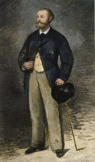 Reproduction du tableau « Portrait d'Antonin Proust, Ministre des Beaux-Arts - Édouard Manet » par Alpha Reproduction en peinture à l’huile