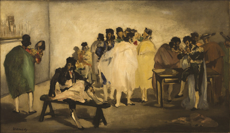 Reproduction du tableau « Repos - Édouard Manet » par Alpha Reproduction en peinture à l’huile
