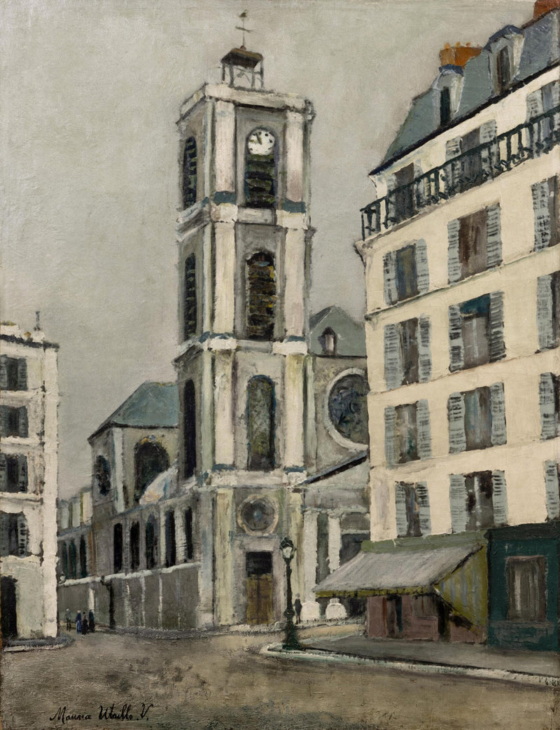 Église Saint-Jacques-du-Haut-Pas (1911) - Maurice Utrillo