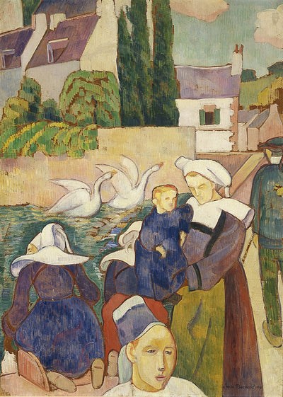 Pont à Pont-Aven - Émile Bernard - Alpha Reproduction