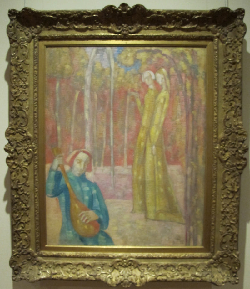 トルバドールの自画像 - エミール・ベルナール