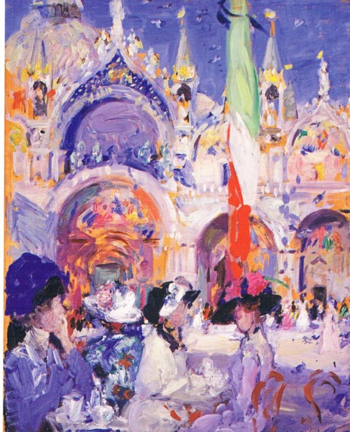 Le Café de Florian - Francis Cadell