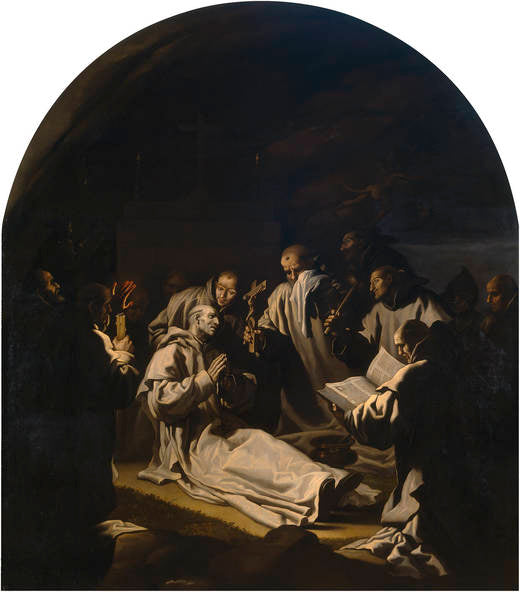 La mort de saint Bruno - Vincenzo Carducci