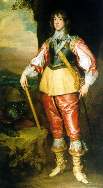 Portrait de Charles Louis, électeur palatin (1617-1680), en exil - Antoine van Dyck