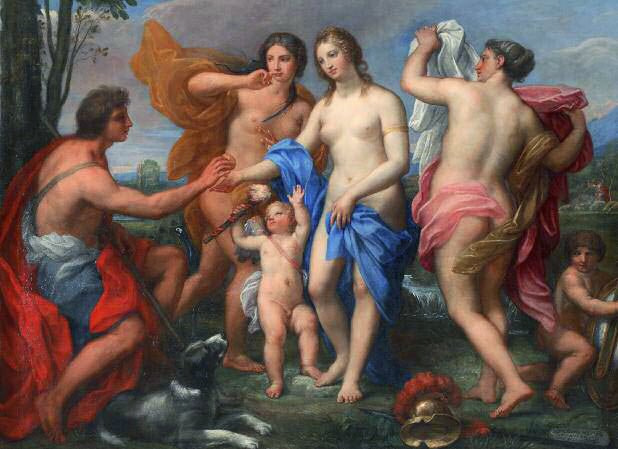 Le Jugement de Paris - Carlo Maratta