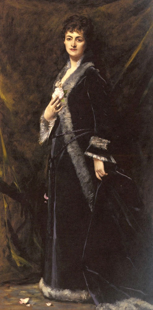 Portrait d'Helena Modrzejewska - Carolus-Duran