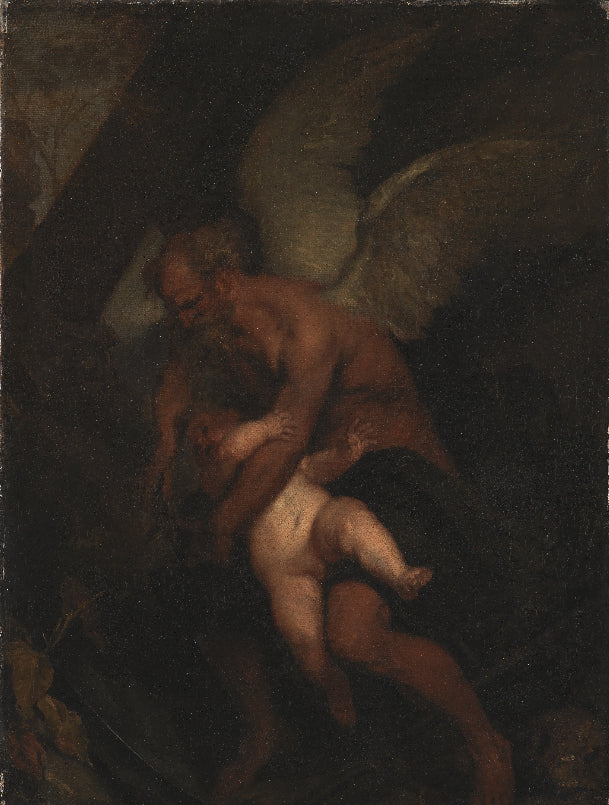 Couper le temps avec les ailes de Cupidon - Antoine van Dyck