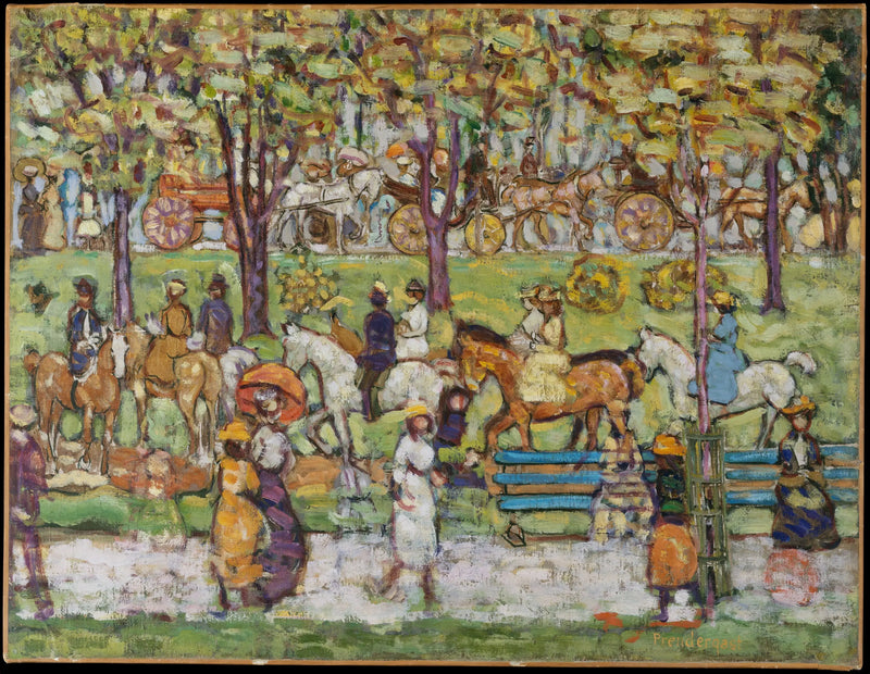 パークセントラル - モーリス・プリンダーギャスト

Source:
Parc central - Maurice Prendergast