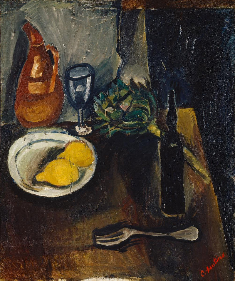 Nature morte à lʼartichaut (1916) - Chaim Soutine