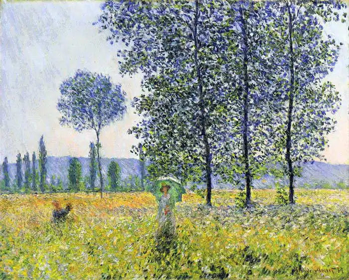 🎨 春の野原 – クロード・モネ、1887年頃