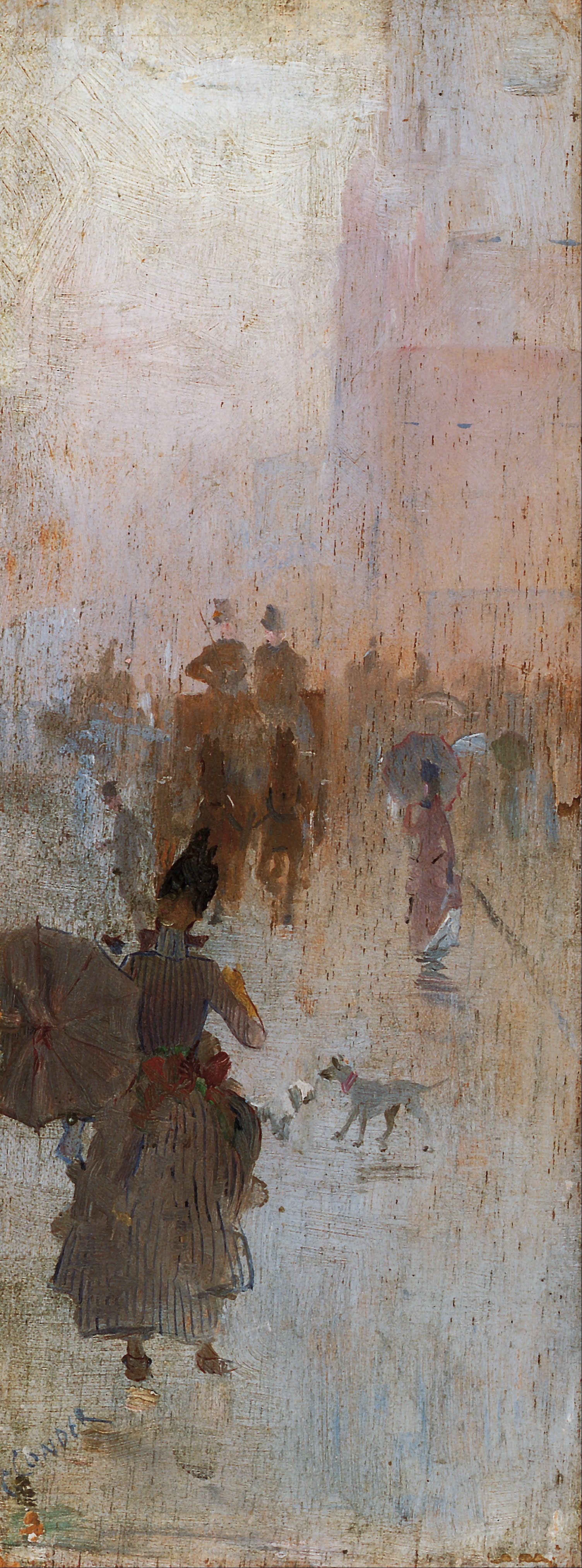 Comment avons-nous perdu la pauvre Flossie ? - Charles Conder - Alpha Reproduction