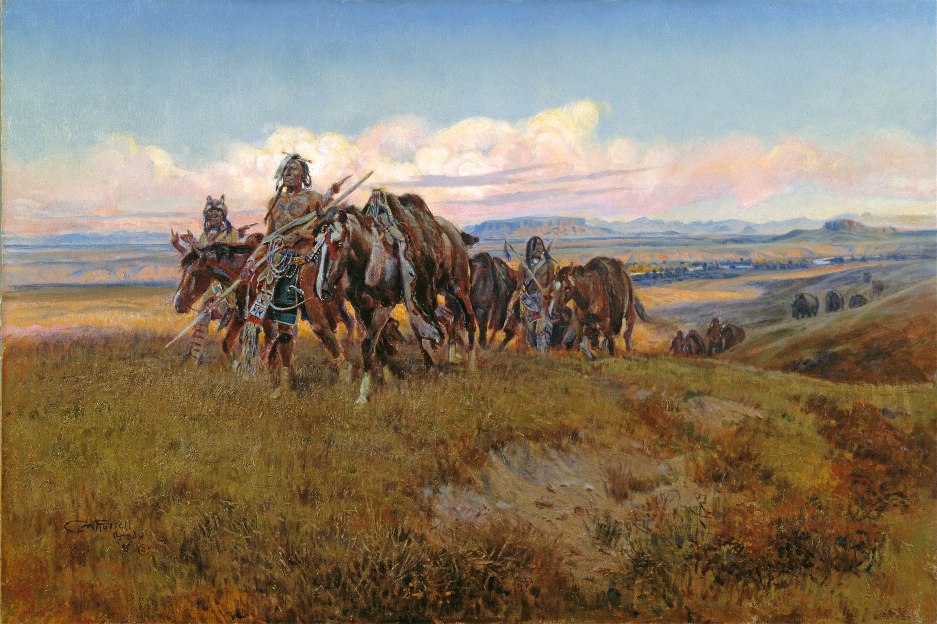 Au pays de l'ennemi - Charles Marion Russell