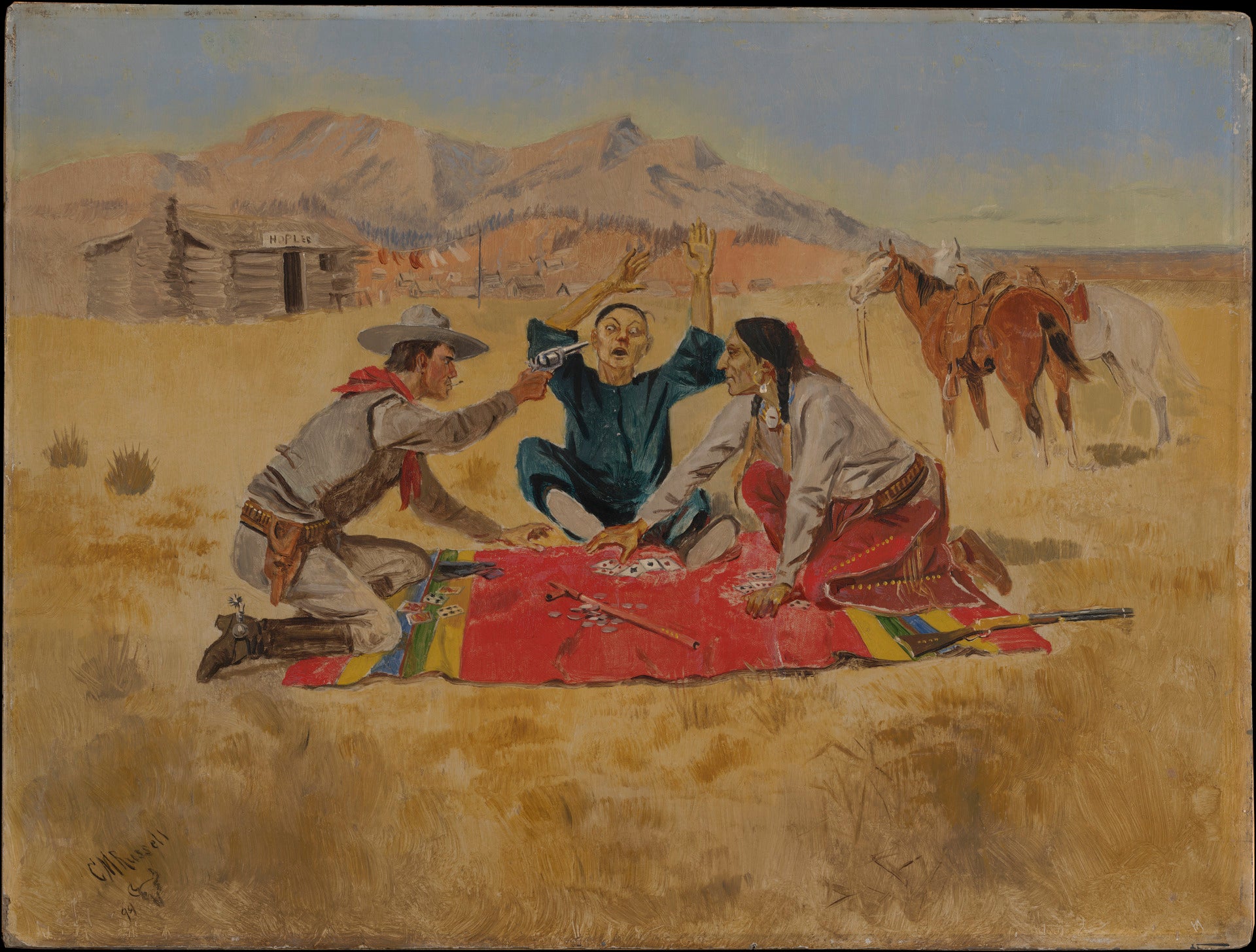 Pas une chance pour un Chinois - Charles Marion Russell