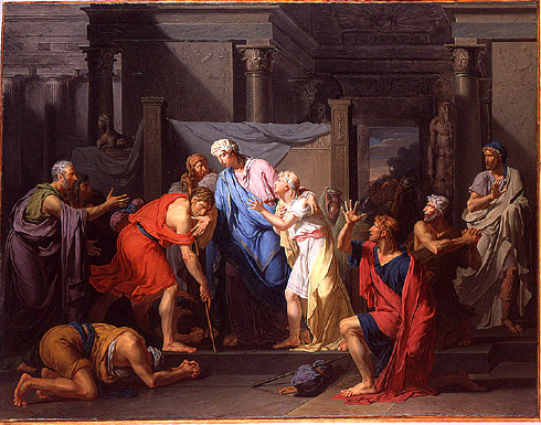 Joseph reconnu par ses frères - Charles Meynier