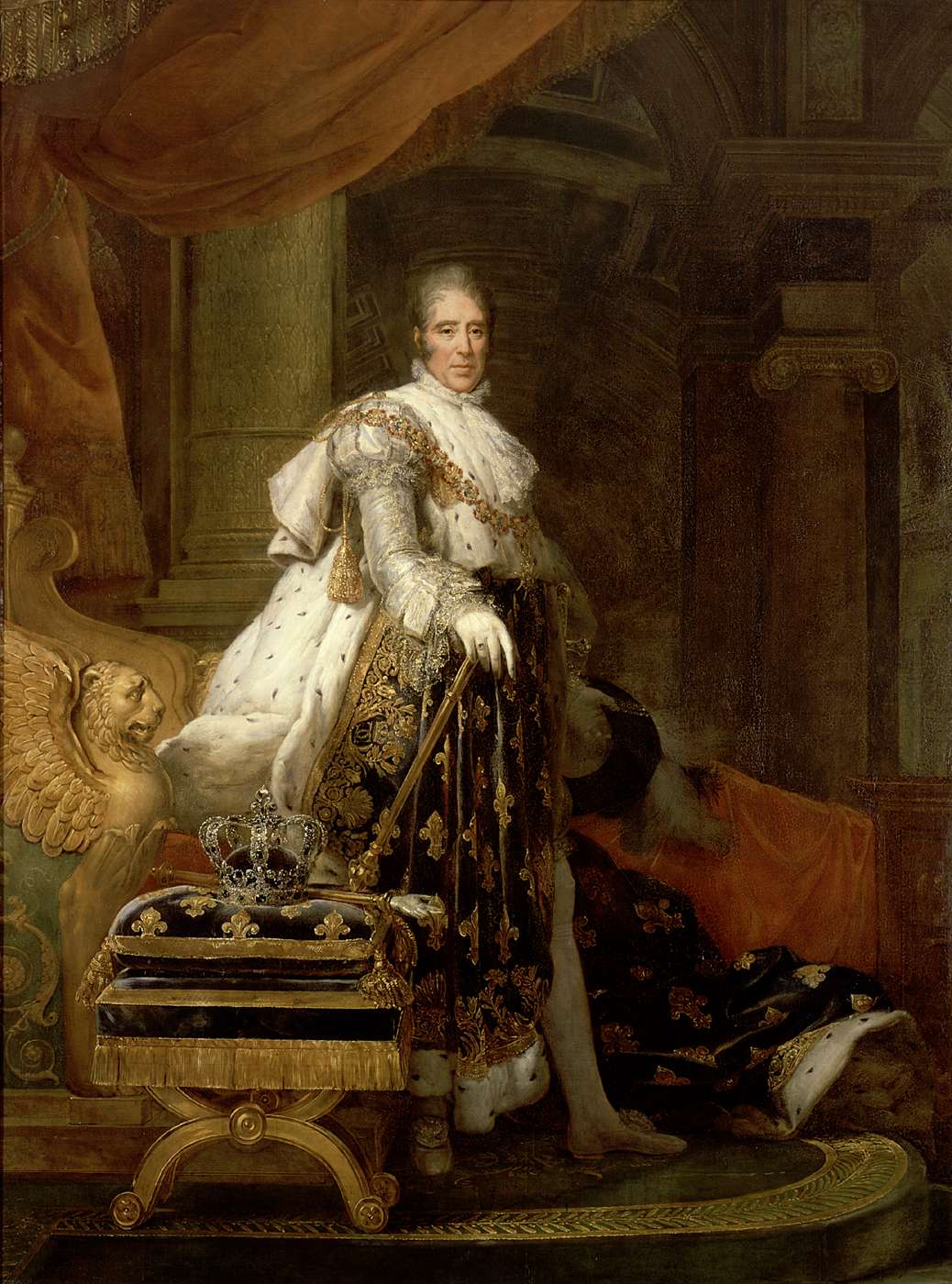 Charles X en habits de sacre - François Gérard