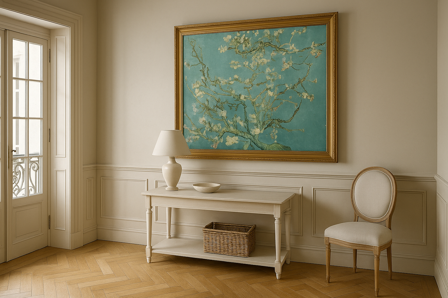 🖼️ アーモンドの花 – ヴィンセント・ヴァン・ゴッホ (1890)