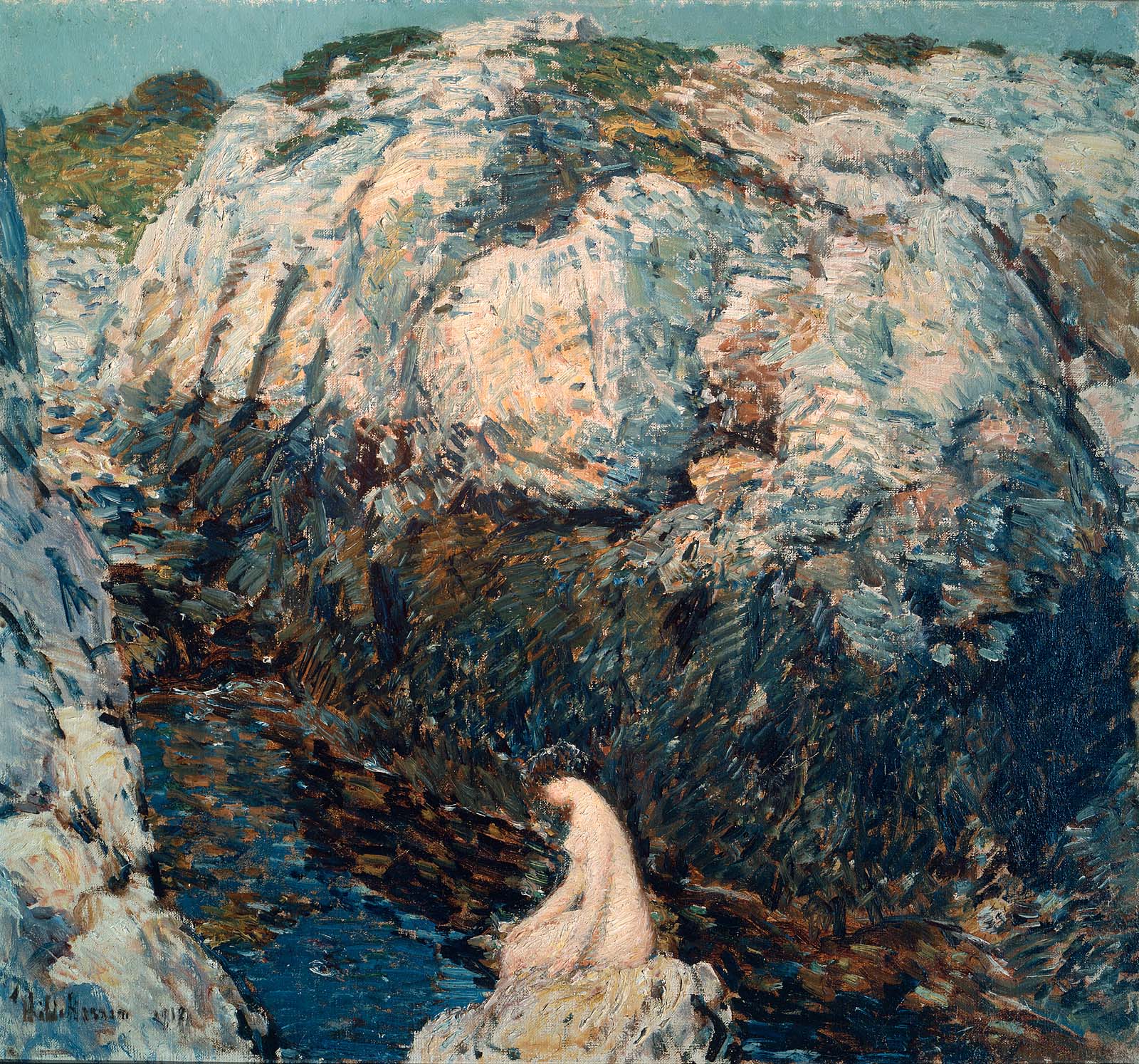 La Dame des Gorges - Childe Hassam