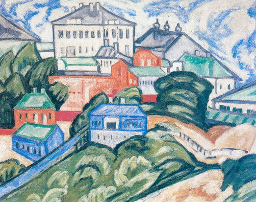 paysage urbain - Olga Rozanova