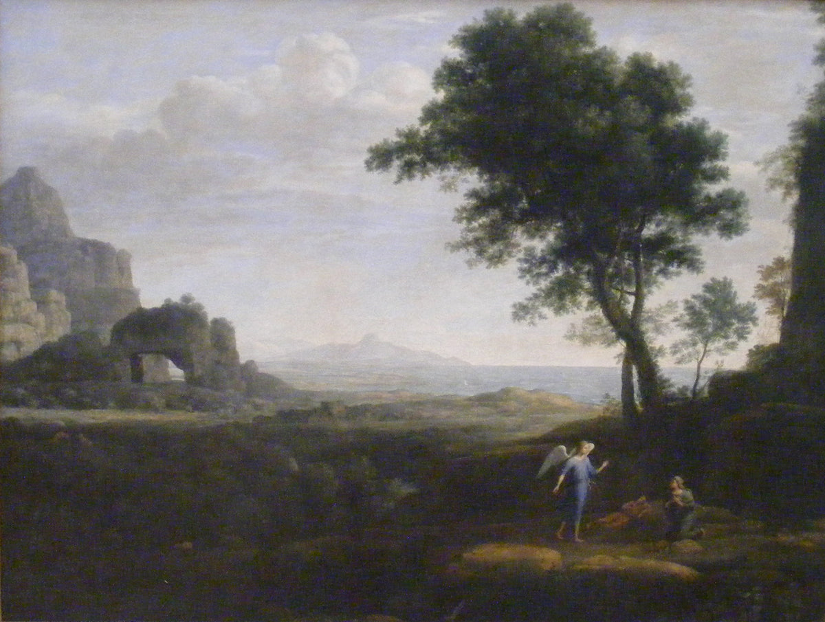 Agar et Ismaël dans le désert - Claude Lorrain