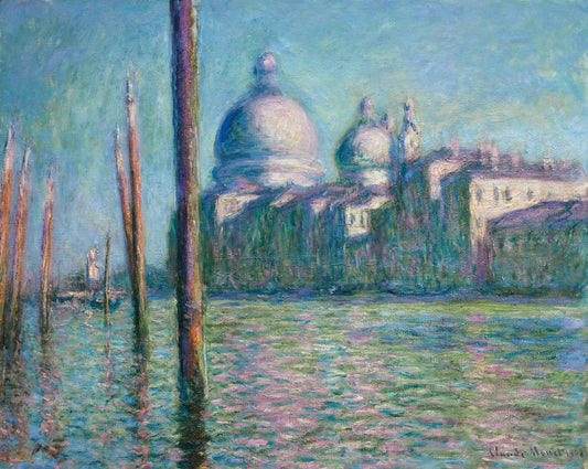 🎨 大運河 – クロード・モネ, 1908年（ナハマド・コレクション版）